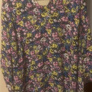T Tahari Vibrant Floral Dress